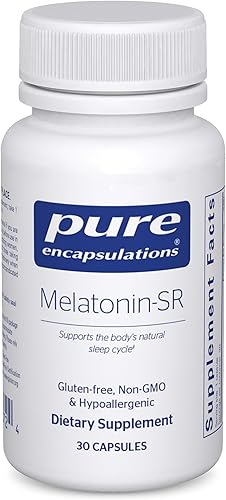 Miniatura 8 de Pure Encapsulations Melatonin-SR - Melatonina de liberación prolongada - Apoya el sueño reparador* - Suplemento para dormir - Sin gluten y vegano