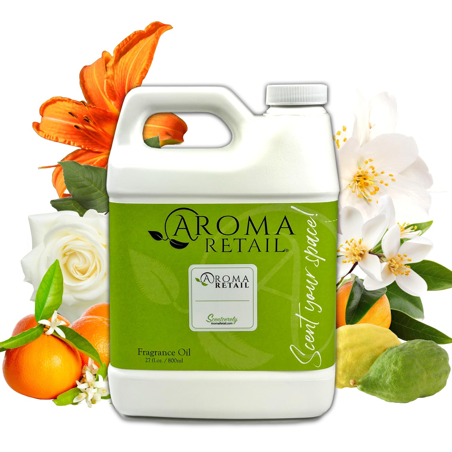 Sun and Sand Fragrance Oil 27 oz Refill for Oil Diffuser with Sun Lily, Neroli, Driftwood & More Notes