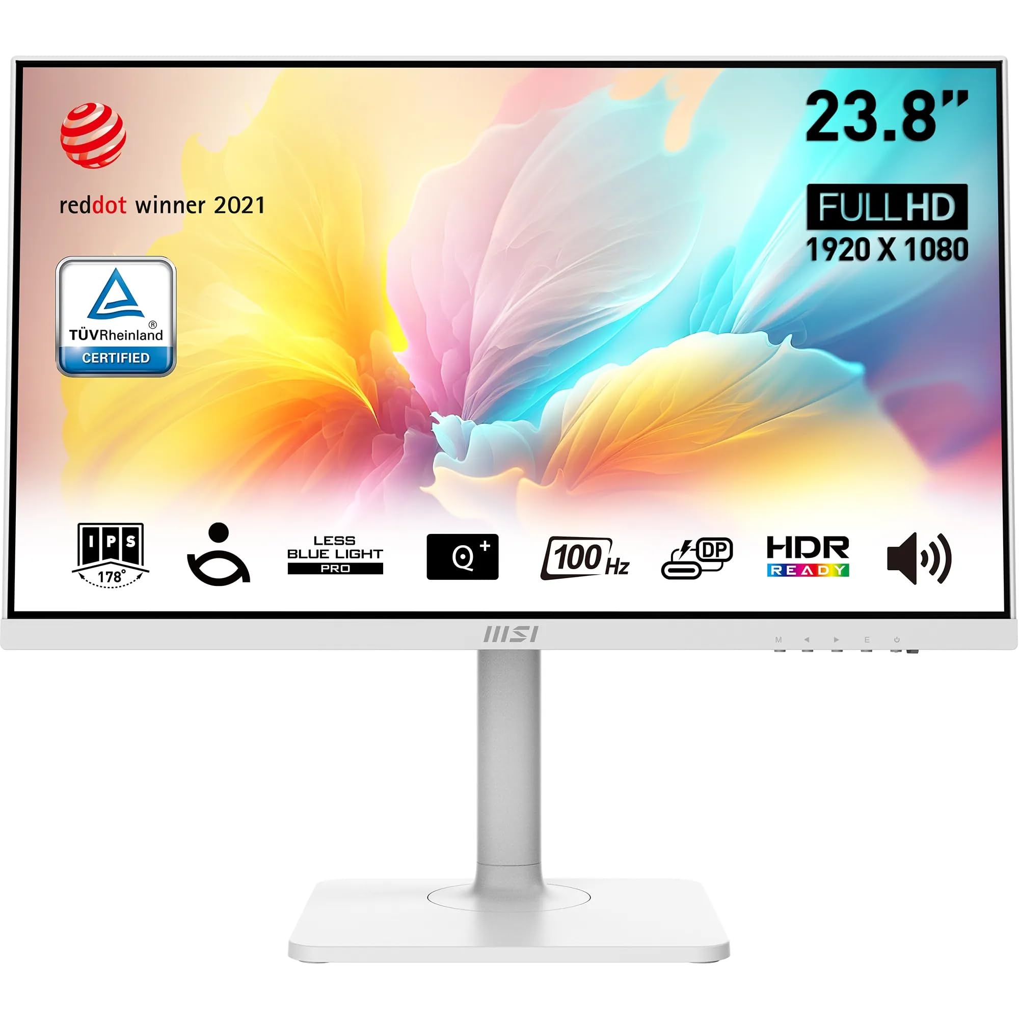 【即出荷可能】MSI Modern MD2412PW MSI Modern MD2412PW 23.8 Inch FHD Office Monitor - 1920 x 1080 IPS