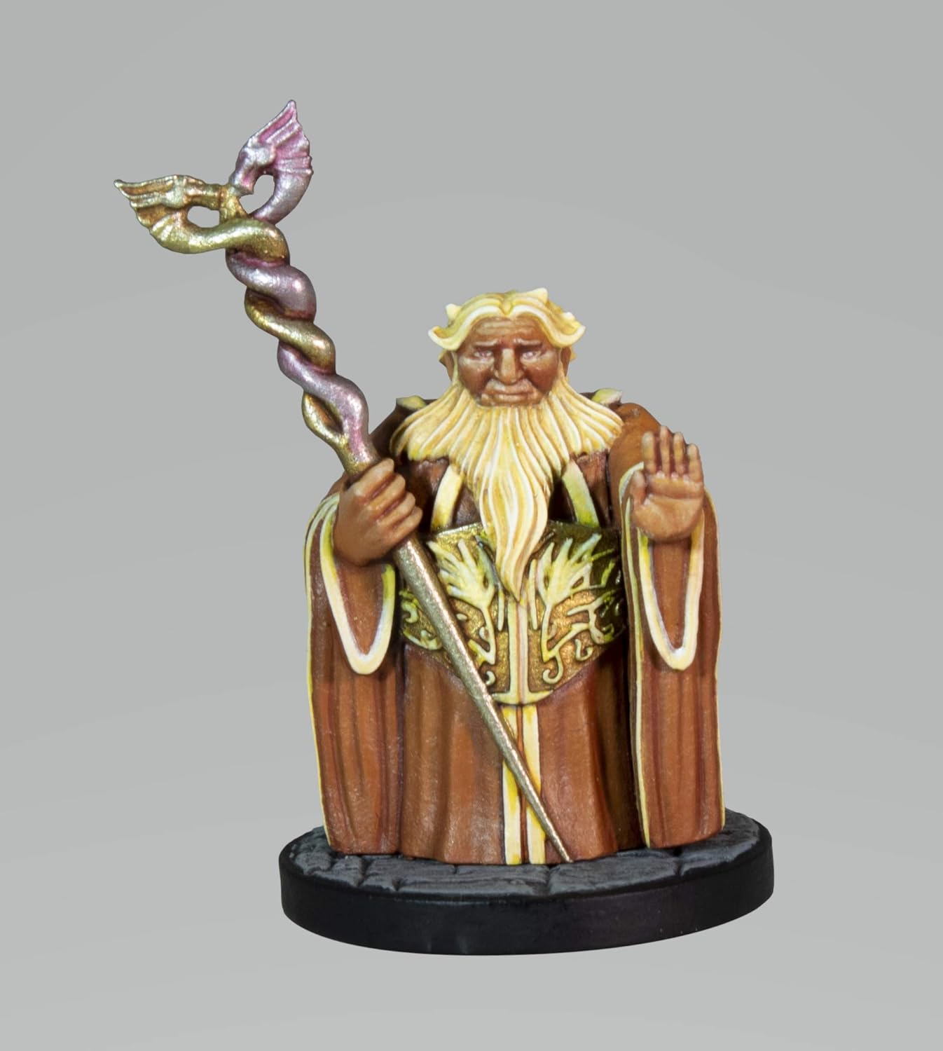 Gale Force Nine Dungeons & Dragons Dragon Heist: AURINAX (Gold Dragon) Collector's Series Miniature, Multicolor