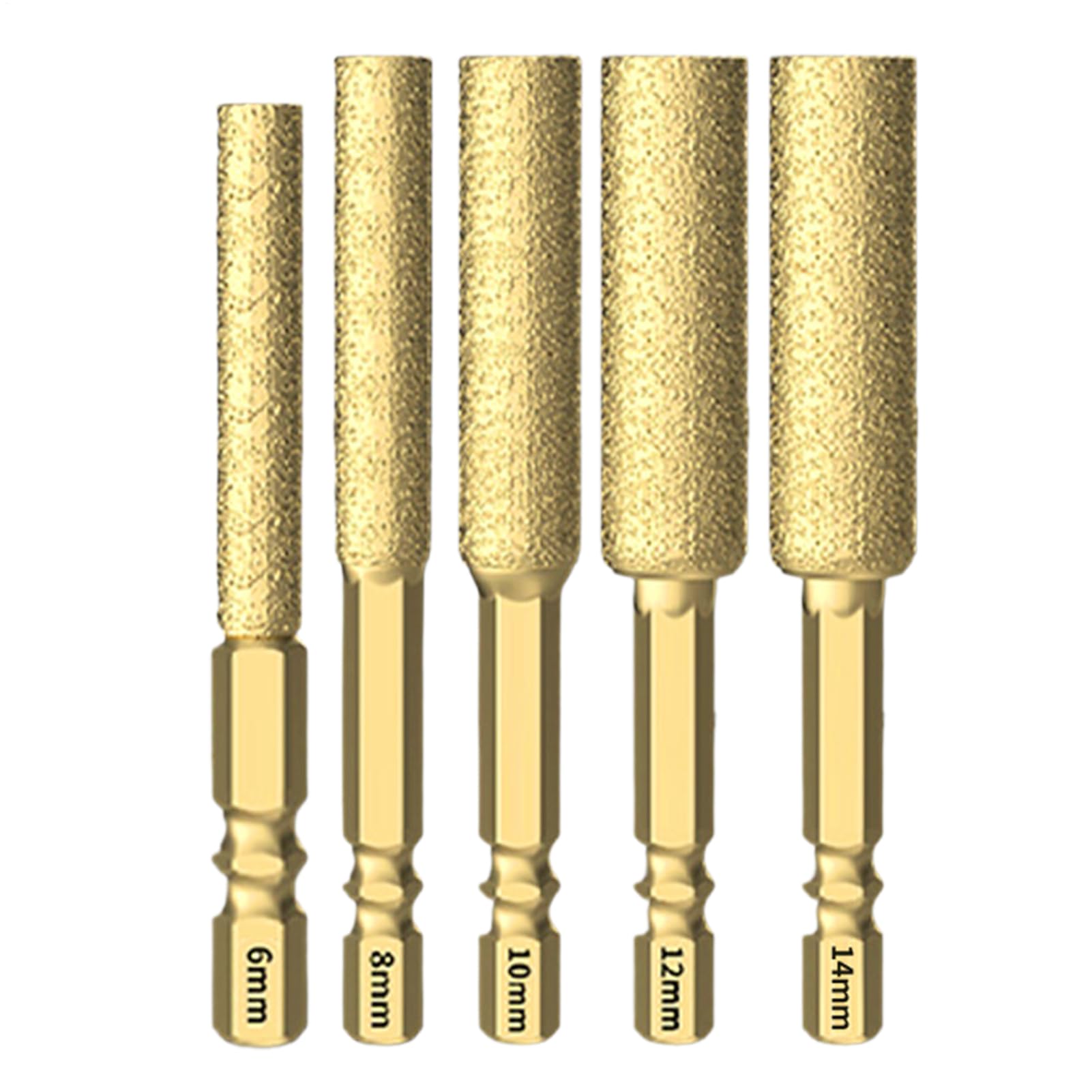 Brocas Para Azulejos Herramientas Para Perforar Y Lijar Vidrio | Juego De Brocas Para Materiales Duros Para Reformadores Fontaneros Electricistas Trabajos en Hormigón y Piedra Proyectos de