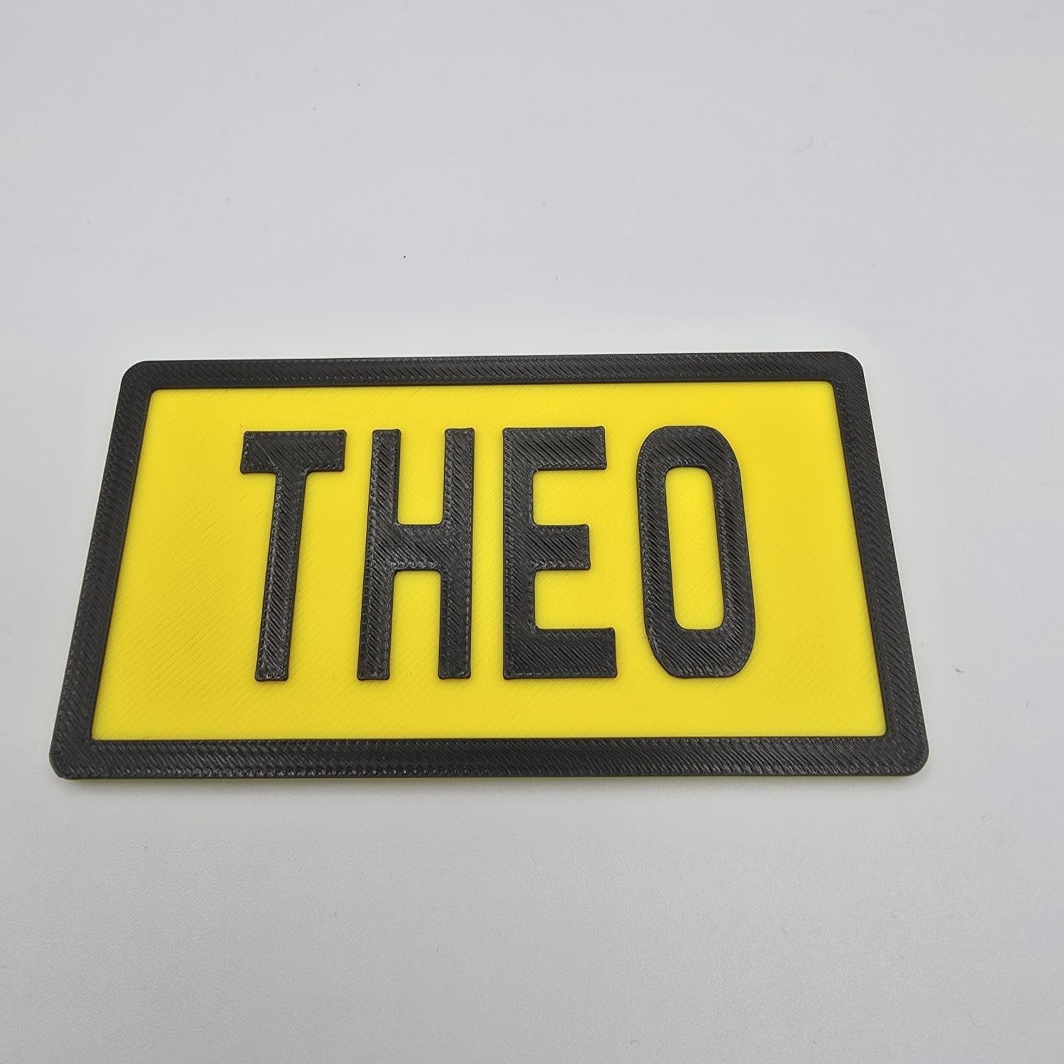 Cozy Coupe Personalised 3D Printed Back Number Plate | Cozy Coupe Custom Rear Number Plate