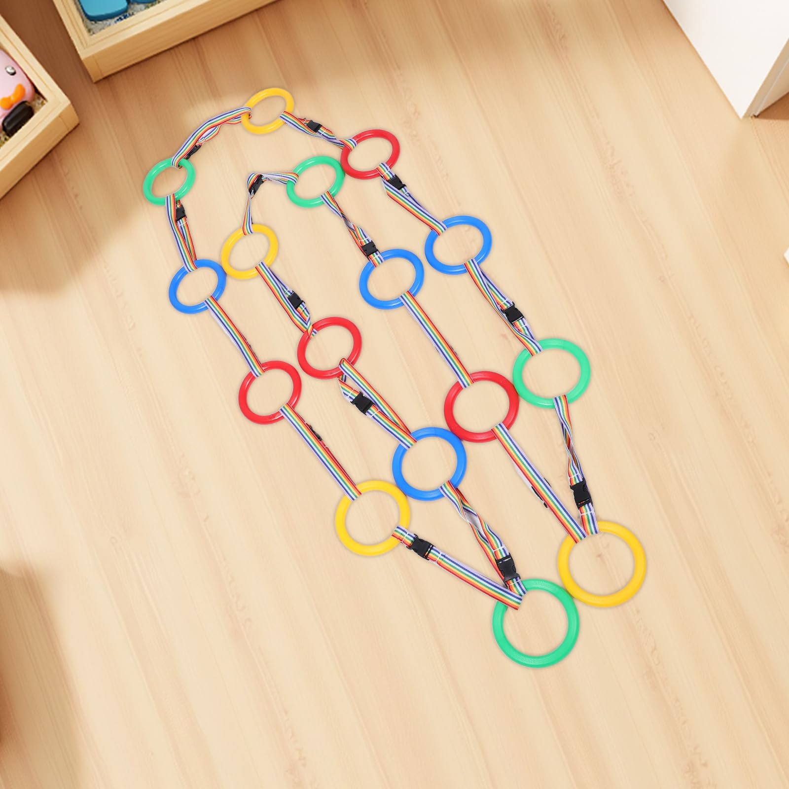 Pulsera Antipérdida para Niños, 12 Piezas, Poliéster, para Preescolar | Quick Adjust And Release, Diseño de Cuerda Childproof, Uso en Kindergarten y Etapa Toddler