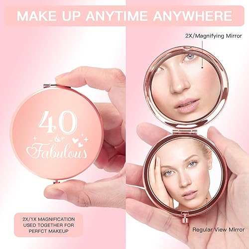 Miniatura 8 de Regalos de cumpleaños número 40 para mujeres, idea de 40 años para ella, vaso de vino único vintage de 1984 para mamá, hermana, mujer, amiga,