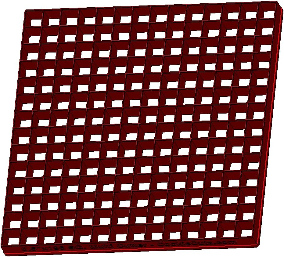 0.5” x 196 square shape Multicutter