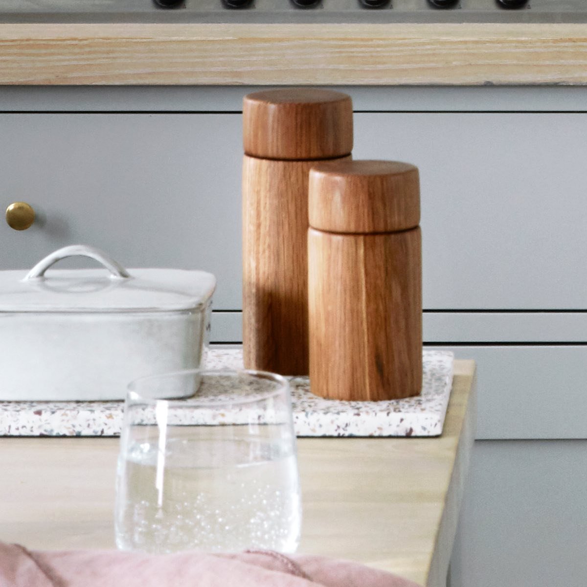 Broste Copenhagen 57000015 - Macinasale e macinapepe in rovere, 16 cm