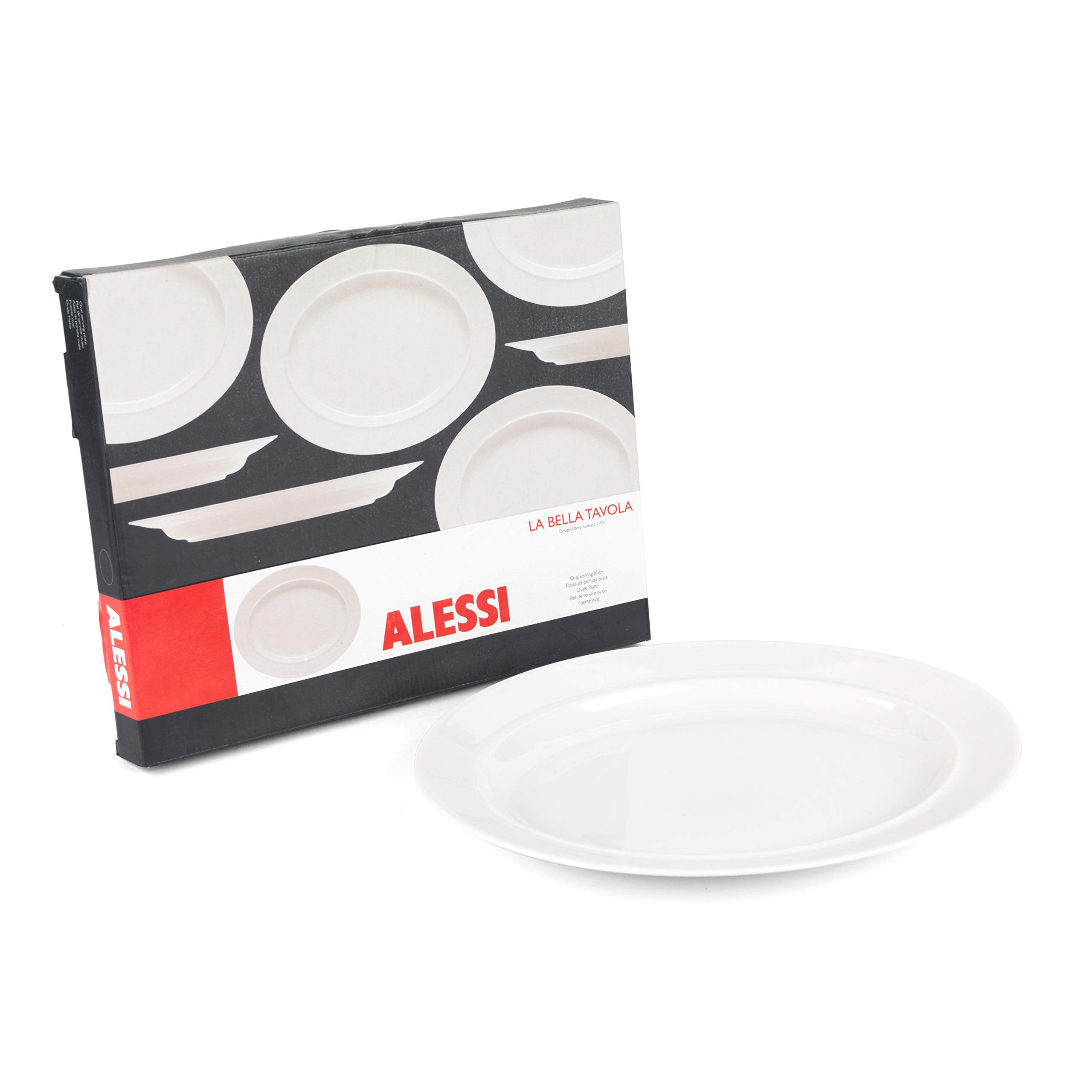Alessi 1110308 La Bella Tavola Large Porcelain Serving or