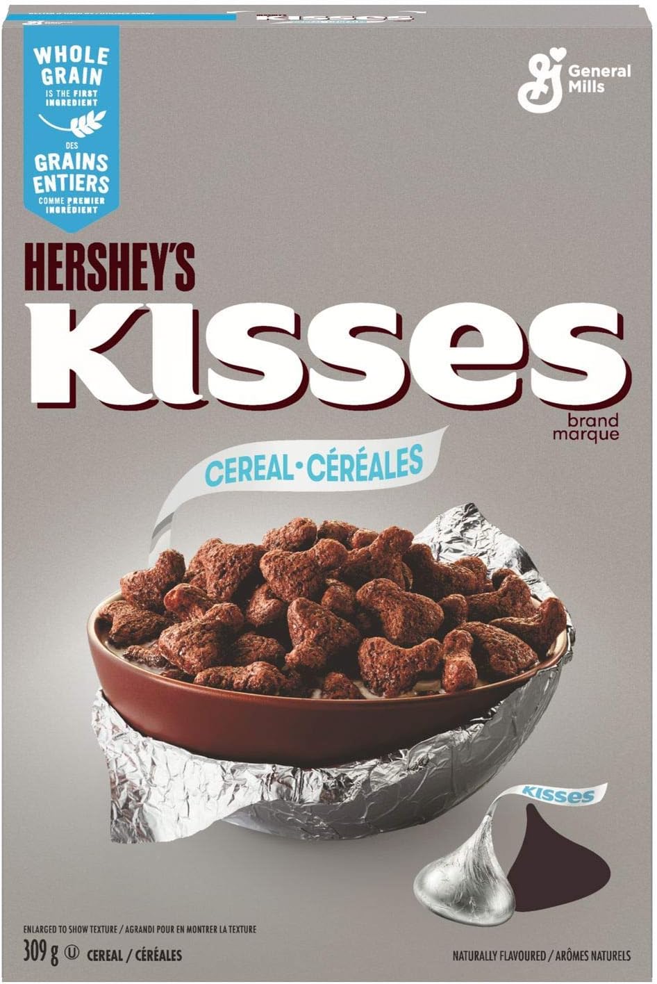 Hershey’s Kisses Cereal 309g/10.9 oz, Imported from Canada}