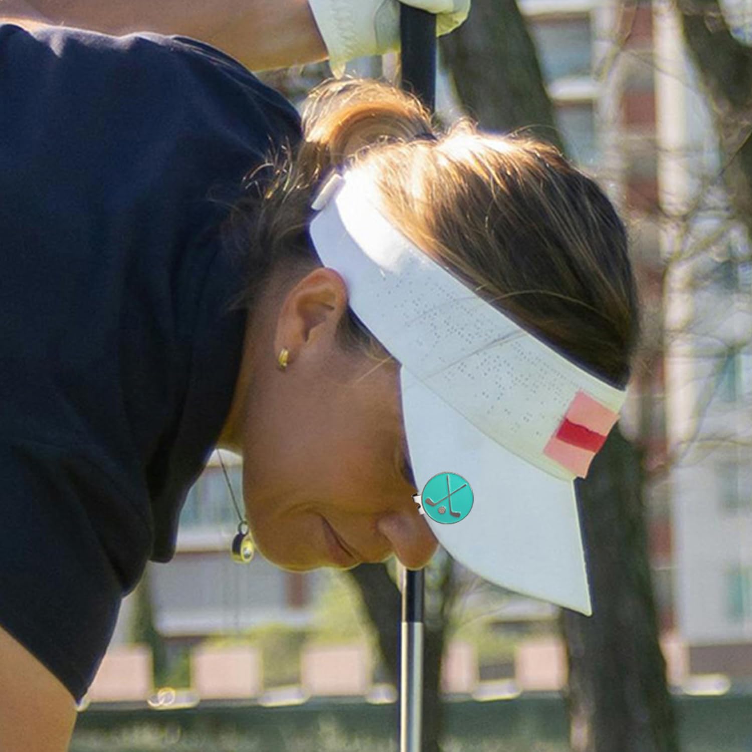 3 Clips De Fijación De ala, Accesorios Interesantes, Marcadores De Bolas, Diseño De Patrones De Moda, Adecuados para Césped De Golf, Marcadores De Sombreros para Herramientas.