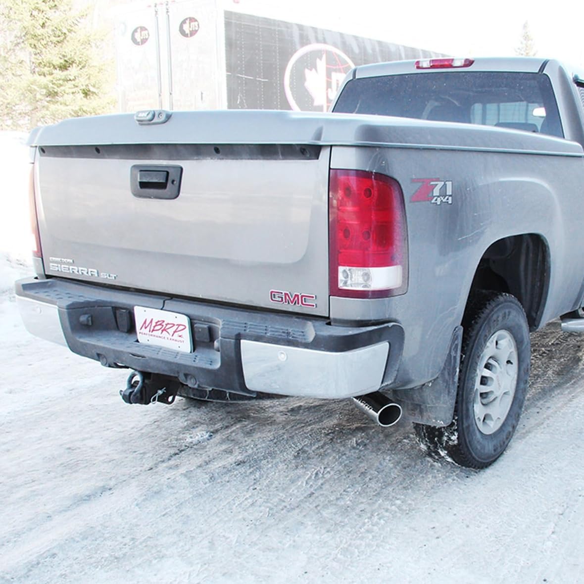 MBRP S5078409 T409 3 1/2" Single Side Cat Back