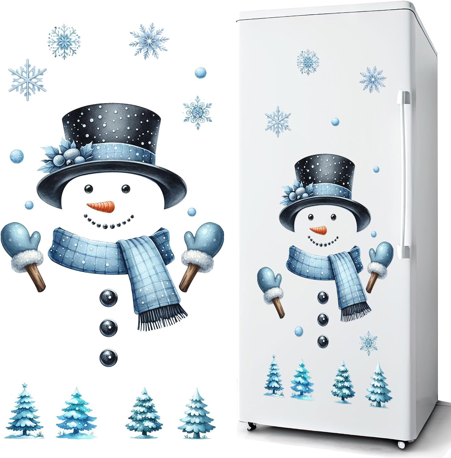 Snowman Refrigerator Decorations