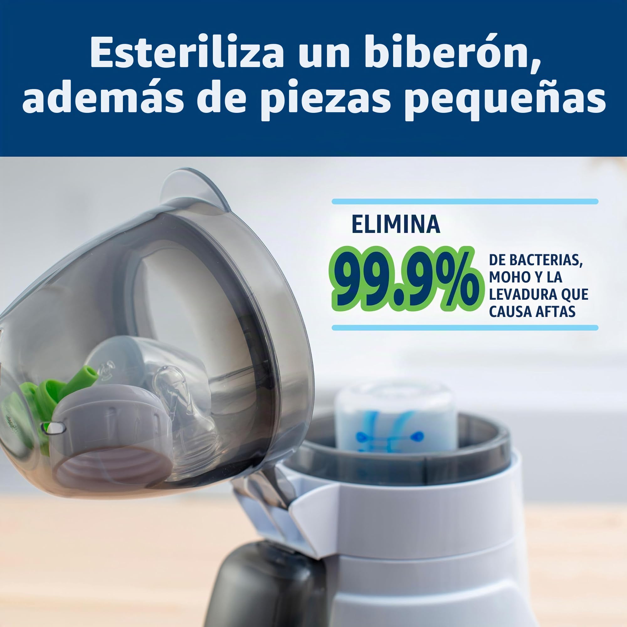 Dr. Brown's Calentador de botellas y esterilizador de lujo