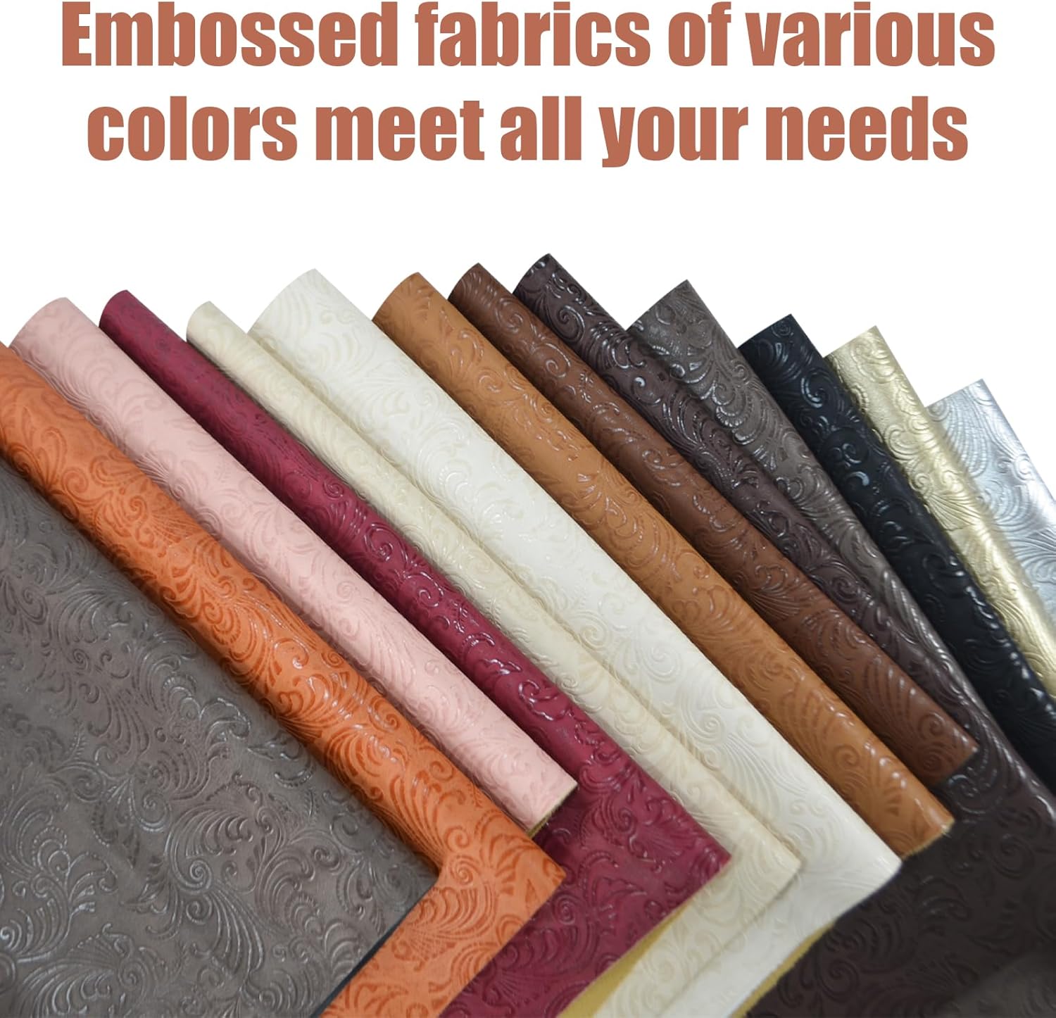 Faux Leather Fabric, 54"x72" Thick Durable Synthetic Upholstery Embossed Leather Vinyl, Soft Waterproof Durable, Replacement Renovate for Wallets, DIY Project, Furniture, Car Seat 2 Yard-Pink