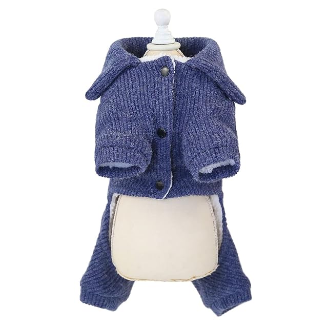 Foto 4 de 7 de Suéter para Perros Ropa para Perros Suéter de Lana para Perros de Lana Suéter Cálido de Invierno Suéter…