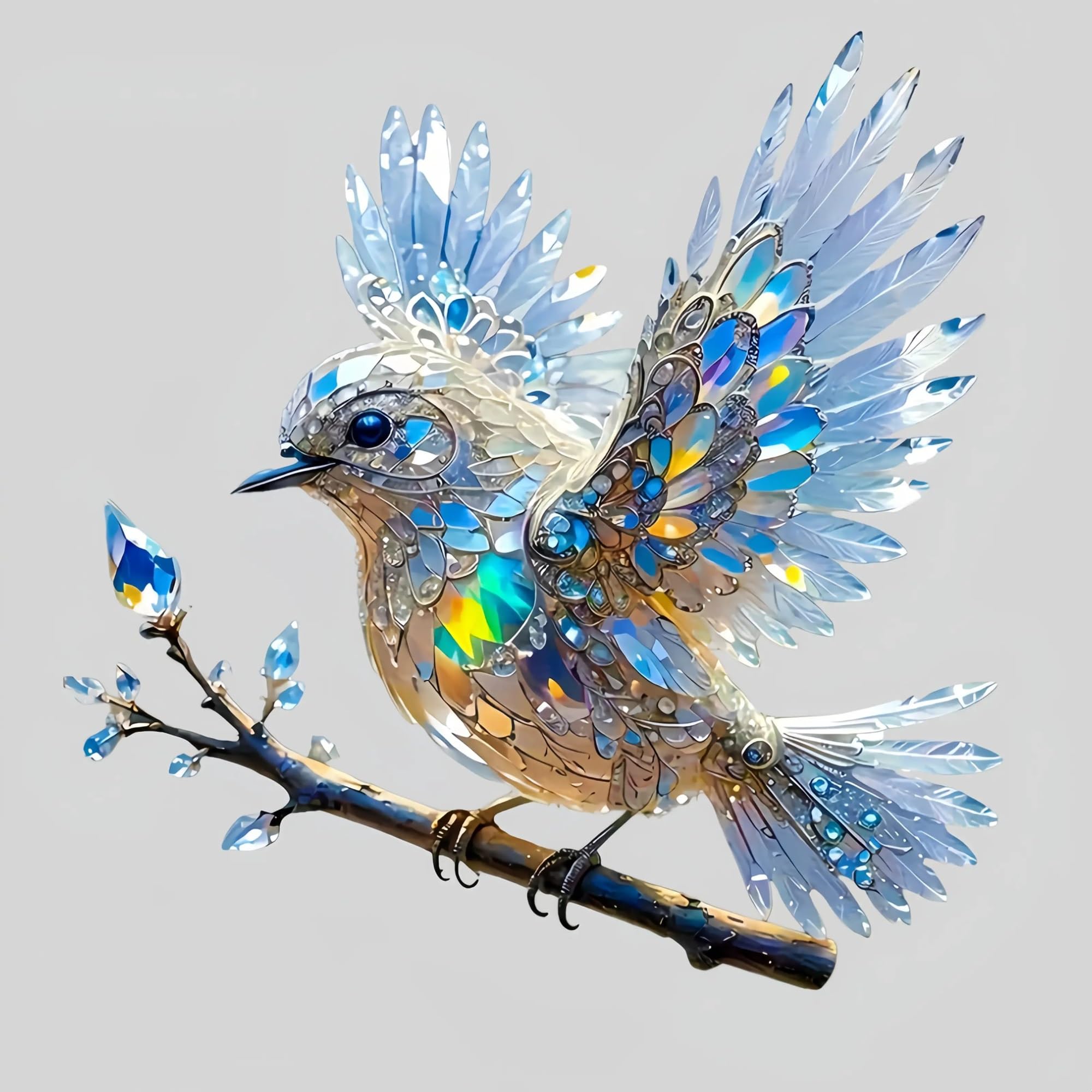 FGLFPXI Adorable Bird Waterproof Stickers, Scratch Cover Decals for Car, Motorcycle, Truck, Laptop Water Bottle