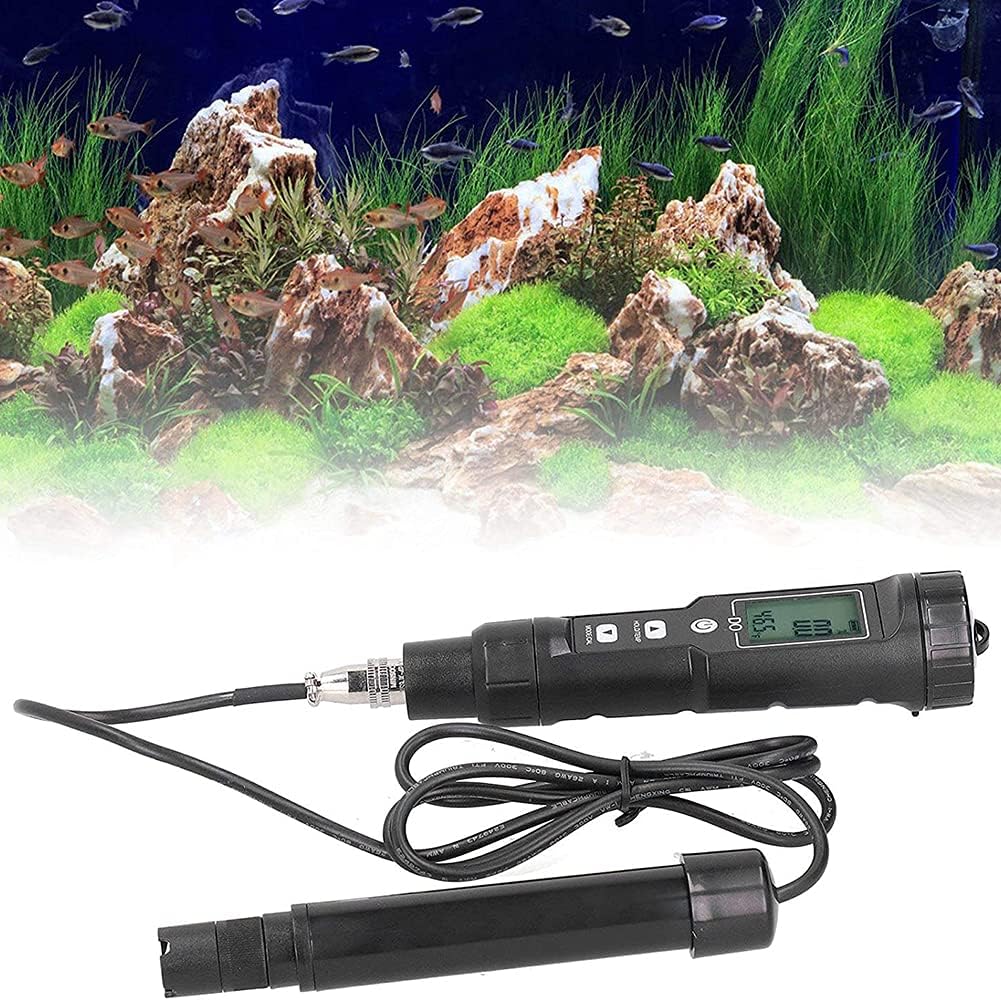 Dissolved Oxygen Meter Dissolved Oxygen Analyzer Dissolved Oxygen Tester for Freshwater Aquaculture Swimming Pools