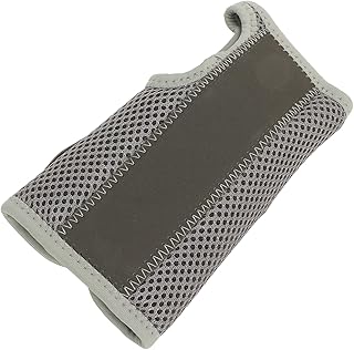 Estabilizador de Pulso, Tipo Curto Talas de Alumínio Túnel do Carpo Cinta de Pulso Botão Ajustável Recuperação Acelerada Respirável Alívio da Artrite para o Dia a Dia