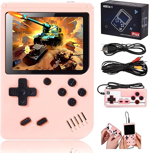 Miniatura 1 de Tiny Tendo 400 Games GameTendo  Más de 400 juegos nostálgicos TinyTendo consola de mano retro consola de videojuegos compatible con 2 jugadores