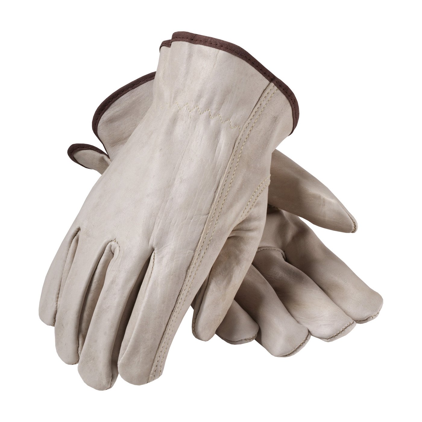 PIP 68-165/XL Superior Grade Top Grain Cowhide Leather Driver's Glove, Keystone Thumb