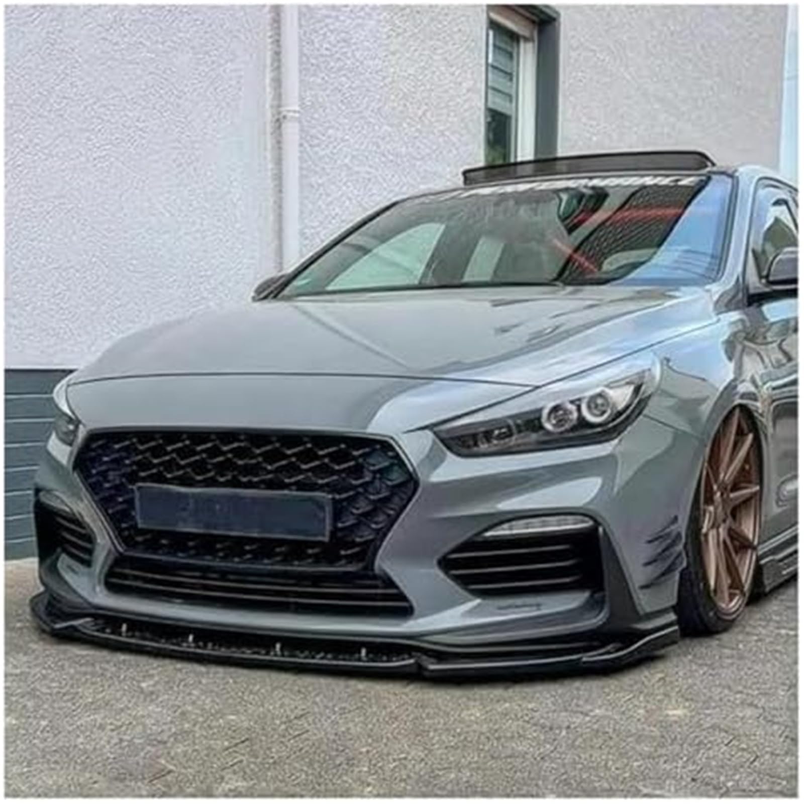 Splitter, dla dla Hyundai, I30 N MK3 2017-2019 MK3.5 2020-2024