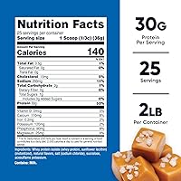 Vista 28 de Nutricost - Proteína aislada de suero de leche, sabor fresa y acai, 2 libras