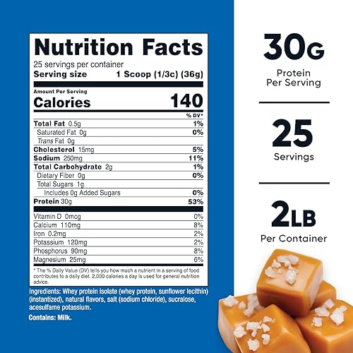 Vista 28 de Nutricost - Proteína aislada de suero de leche, sabor fresa y acai, 2 libras