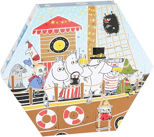 Amazon Moomin ムーミン クリスマス フィギュア アドベント カレンダー 24個セット 2018 カレンダー 文房具 オフィス用品