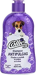 Collie Vegan, Shampoo para cães, Antipulgas e Carrapatos, 400ml