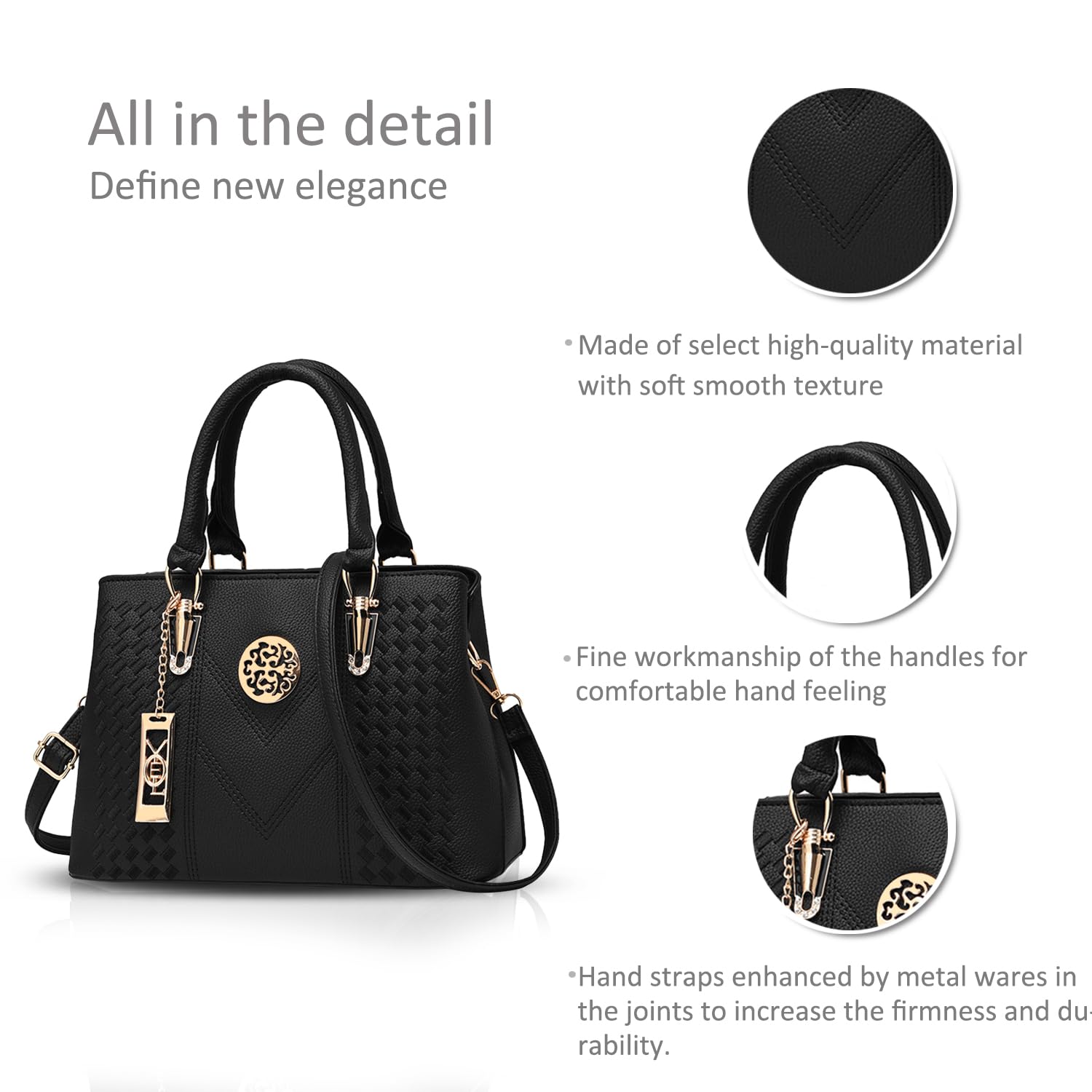 NICOLE&DORIS damskie torebki modne górne uchwyty torby eleganckie torby na ramię dla kobiet klasyczne torebki na zakupy damska torba crossbody