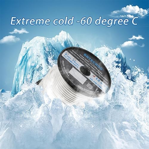 Vista 42 de BNTECHGO Carrete de alambre de silicona calibre 12, 50 pies, color rojo, flexible, 12 AWG, alambre de cobre estañado trenzado