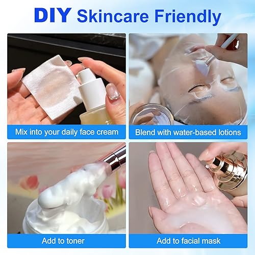 Miniatura 9 de 2 Pack 2-in-1 Hyaluronic Acid Powder  High Molecular Weight for Moisture + Low Molecular Weight for Hydration, Cosmetic-Grade DIY Skincare