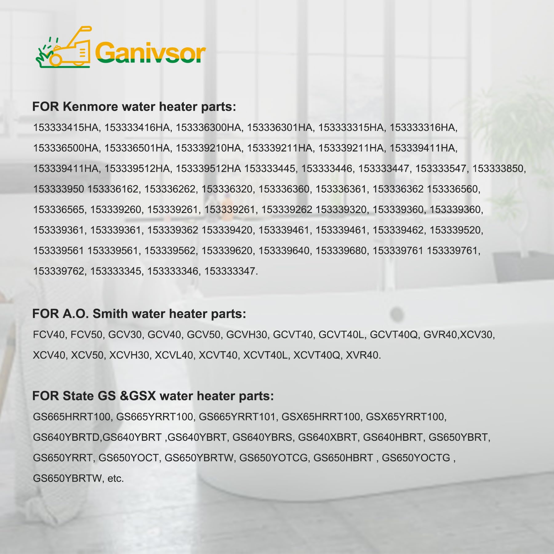 Ganivsor 9003542 Natural Gas Pilot Assembly, for Water Heater 9003542  190Degree C Pilot Assembly - Compatible with Kenmore, A.O.Smith, State GS  and GSX Natural Gas Water Heater 100109295, 9003542005 - Amazon.com