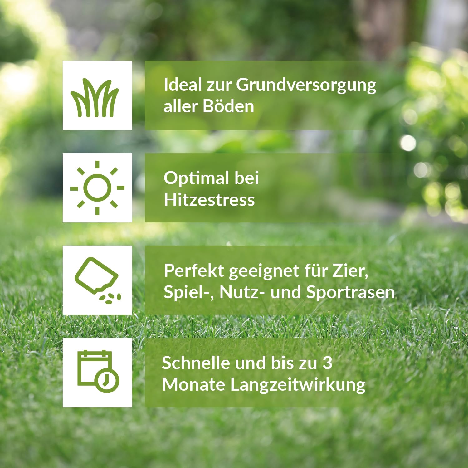 TerraDomi Blaukorn Dünger 20kg | Rasendünger Sommer mit Langzeitwirkung | Blaudünger optimal auch bei Hitzestress für einen gesunden Rasen | Volldünger & Universaldünger | 500m²
