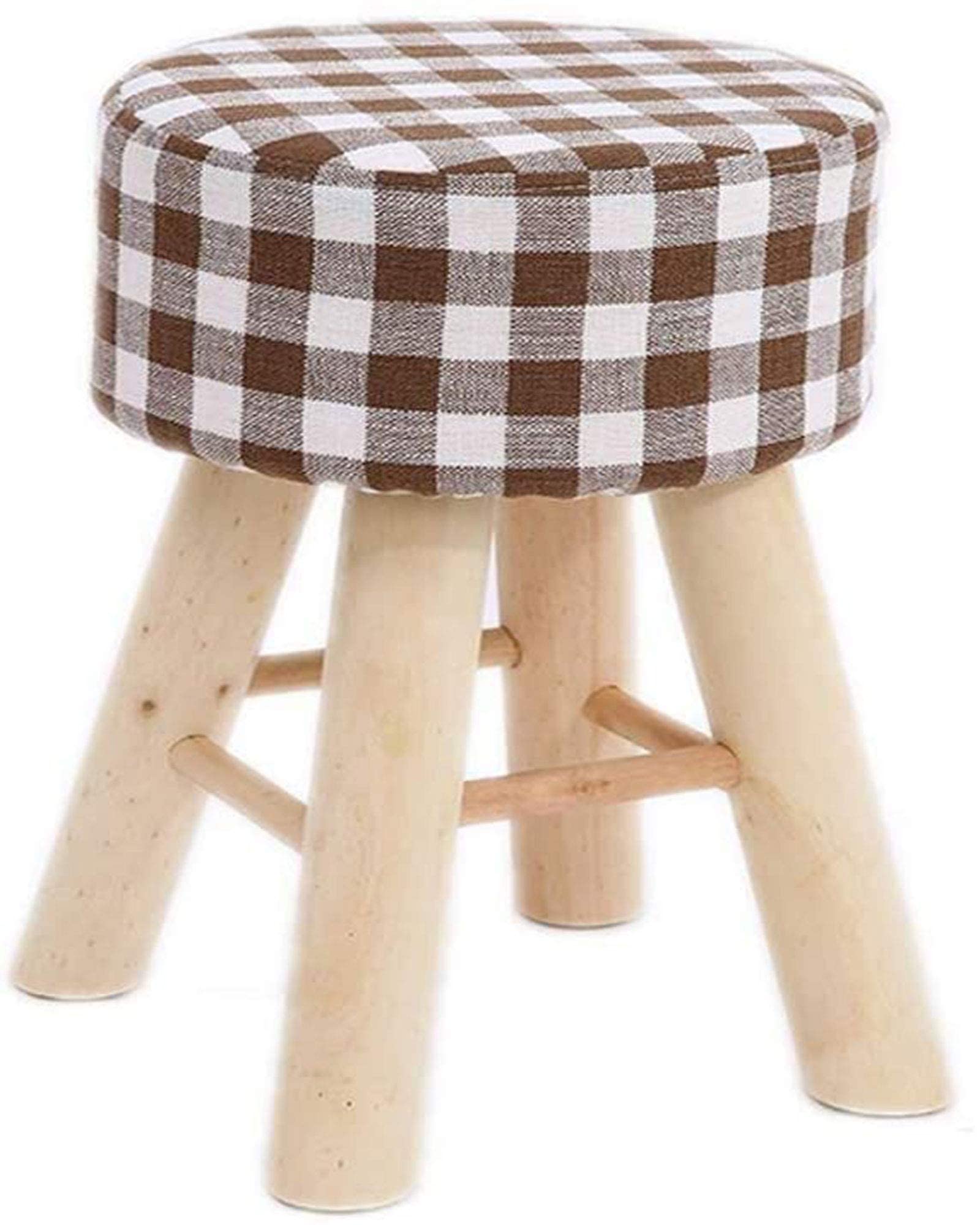 Chaise en Bois Massif : Tabouret Repose-Pieds Durable au Design Noble