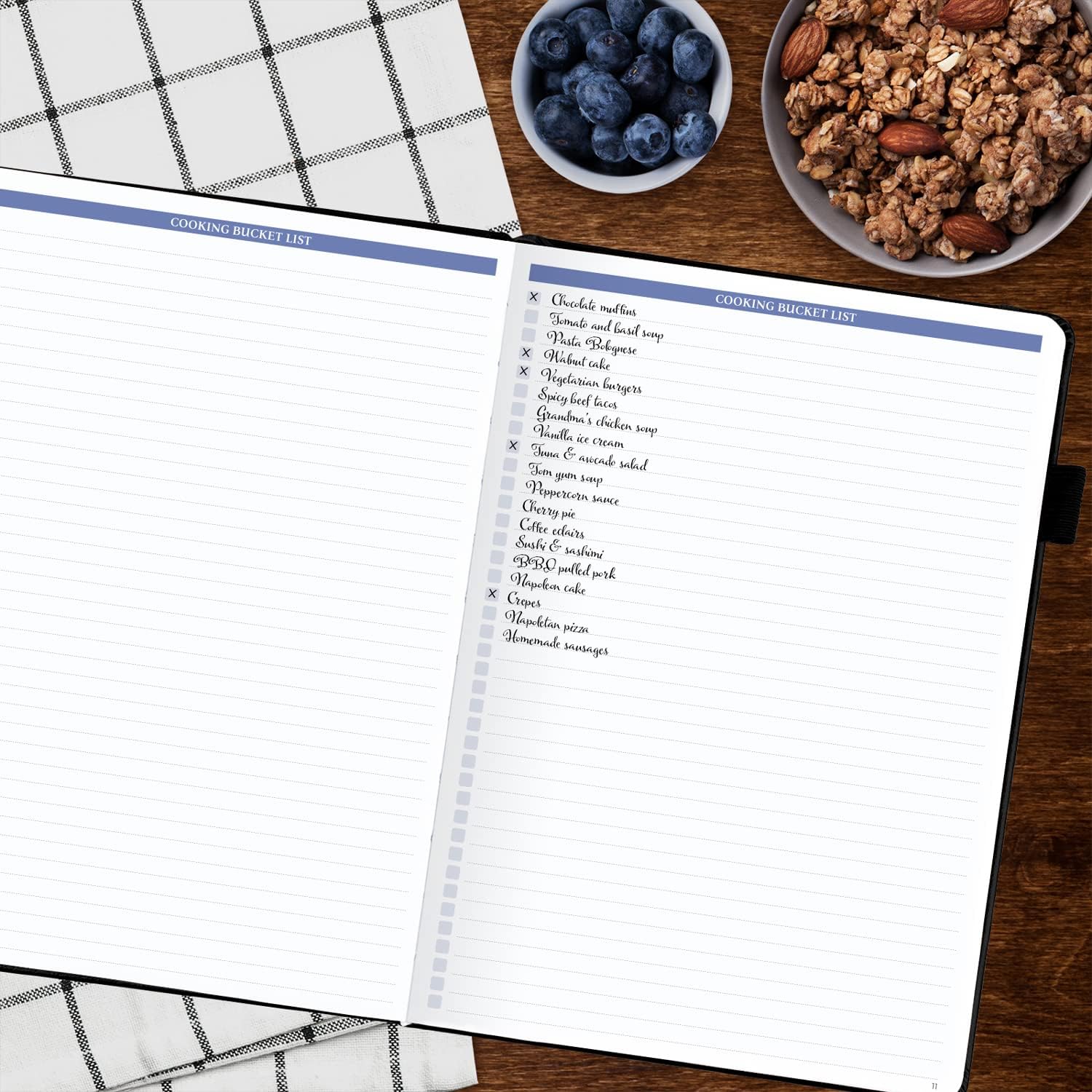 Buy Legend Recipe Book Blank Family Cookbook to Write In Your Own