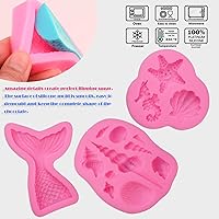 Vista 10 de Sakolla - Molde cuadrado de chocolate de silicona, moldes de 80 cavidades para chocolate, caramelo, praliné, cubitos de hielo, gelatina y gominola