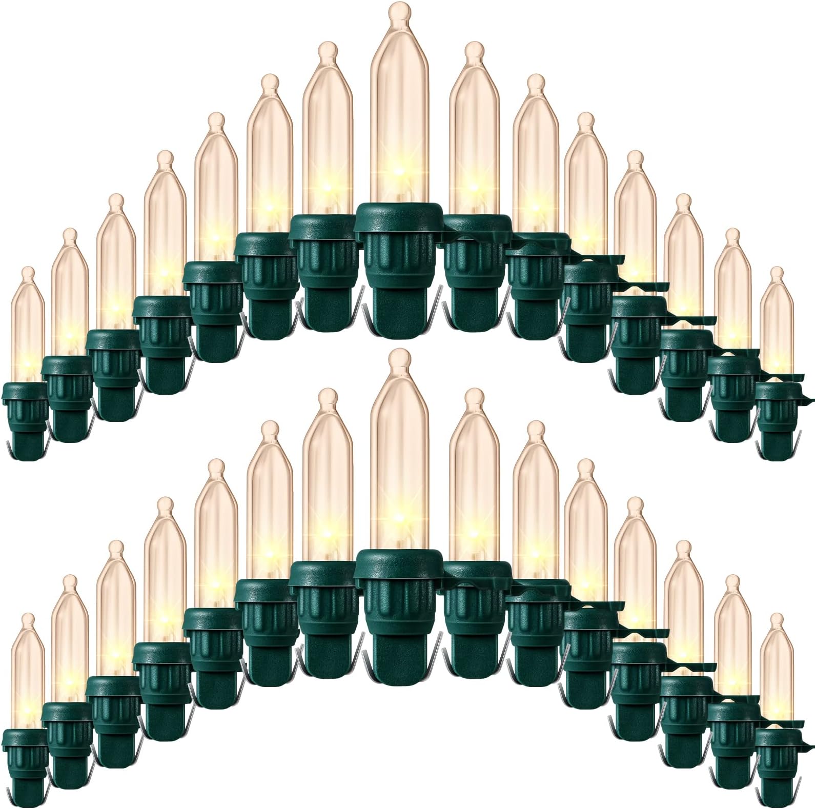 Amazon.com: Remagr 240 Pcs Christmas LED Replacement Bulb Mini Wide ...