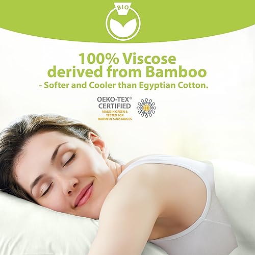 Miniatura 2 de BAMPURE Luxury Series - Juego de Sábanas King - 100% Viscosa Derivada de Bambú, Sábanas King Size - Sábanas Refrescantes de Viscosa de Bambú Súper