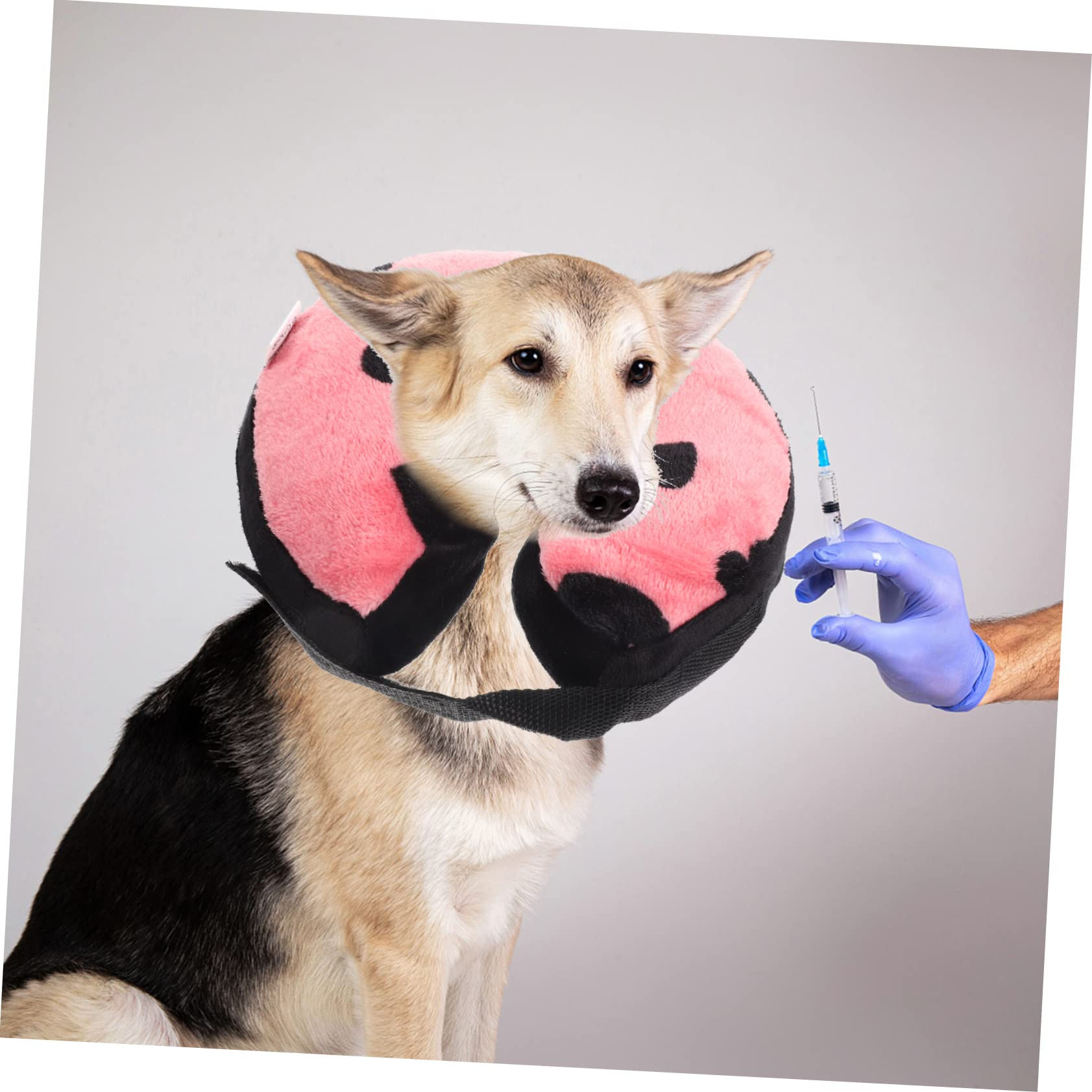 Kisangel 4piezas Collar Inflable para Gatos Protección De Cuello para De Lesiones Collar Ergonómico para Mascotas Previene Lamer y Rasguñar Heridas