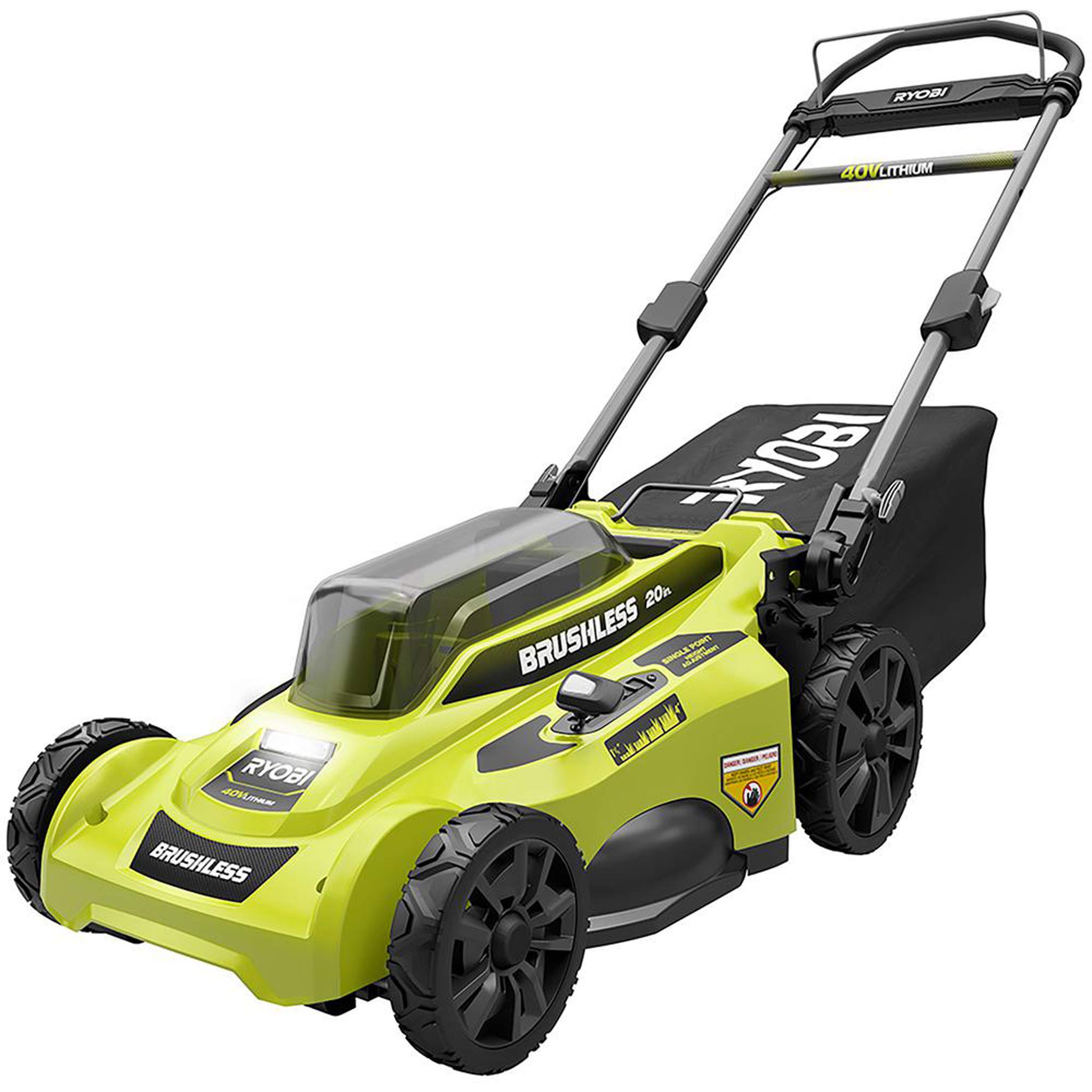 RYOBI Lawn Mower 20 in. 40-Volt Lithium 