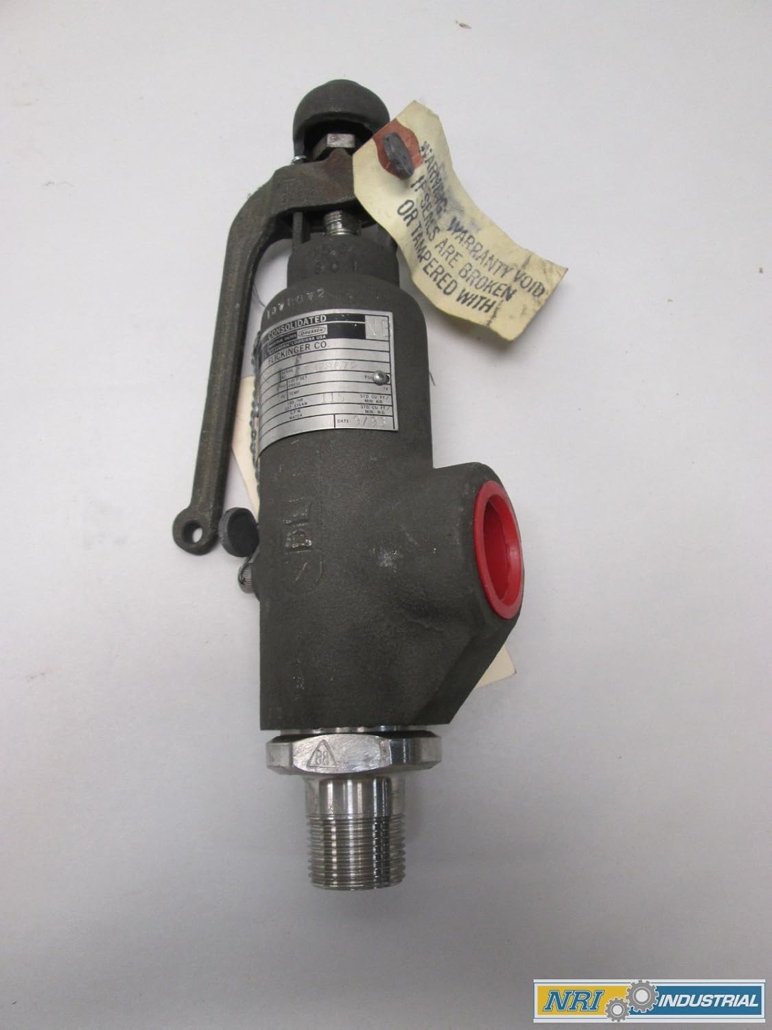NEW CONSOLIDATED 1990C1 50PSI 3/4IN NPT 115LB/HR STEEL