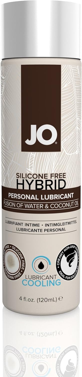 JO Silicone Free Hybrid - Cooling - Lubricant (Hybrid) 4 floz / 120 mL