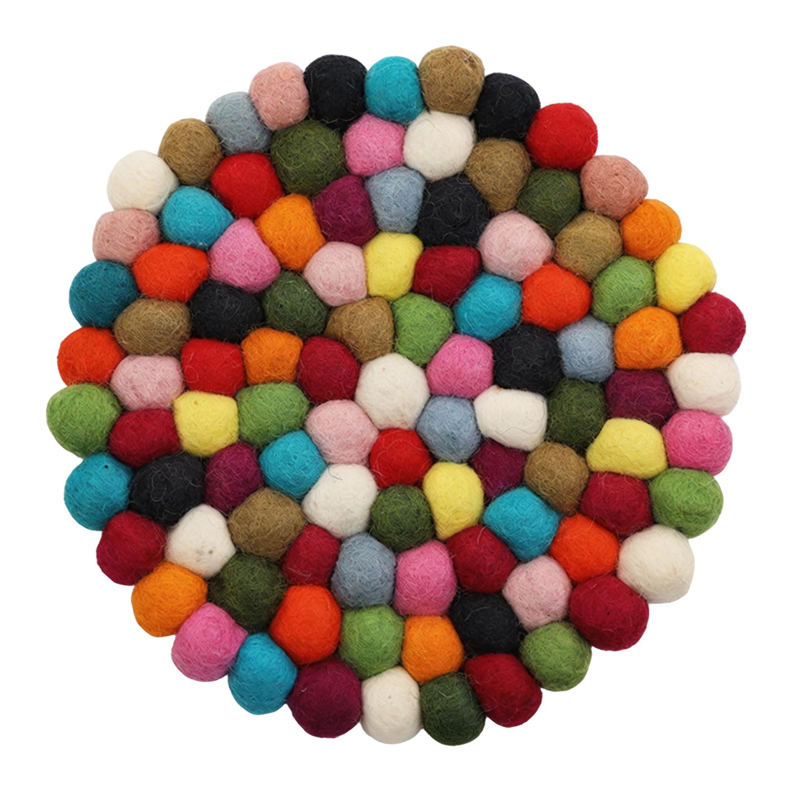 PANGBOER Placemat Decorative Kitchen Mat Pots Trivet Practical Table Mat with Nonslip Base for Everyday Use Dining Table Defender