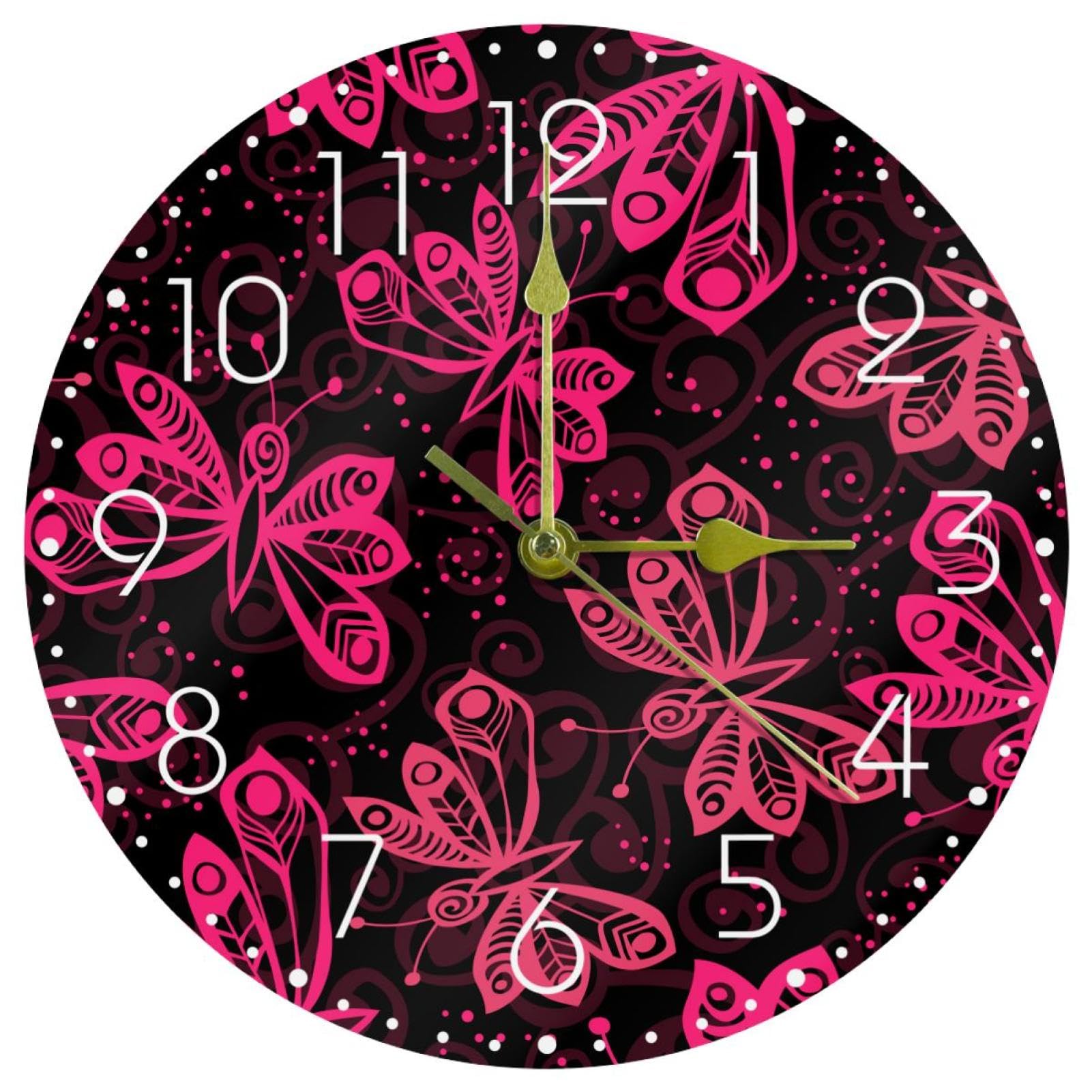 Horloge murale silencieuse sans tic-tac pour retrouver le sommeil dans votre chambre