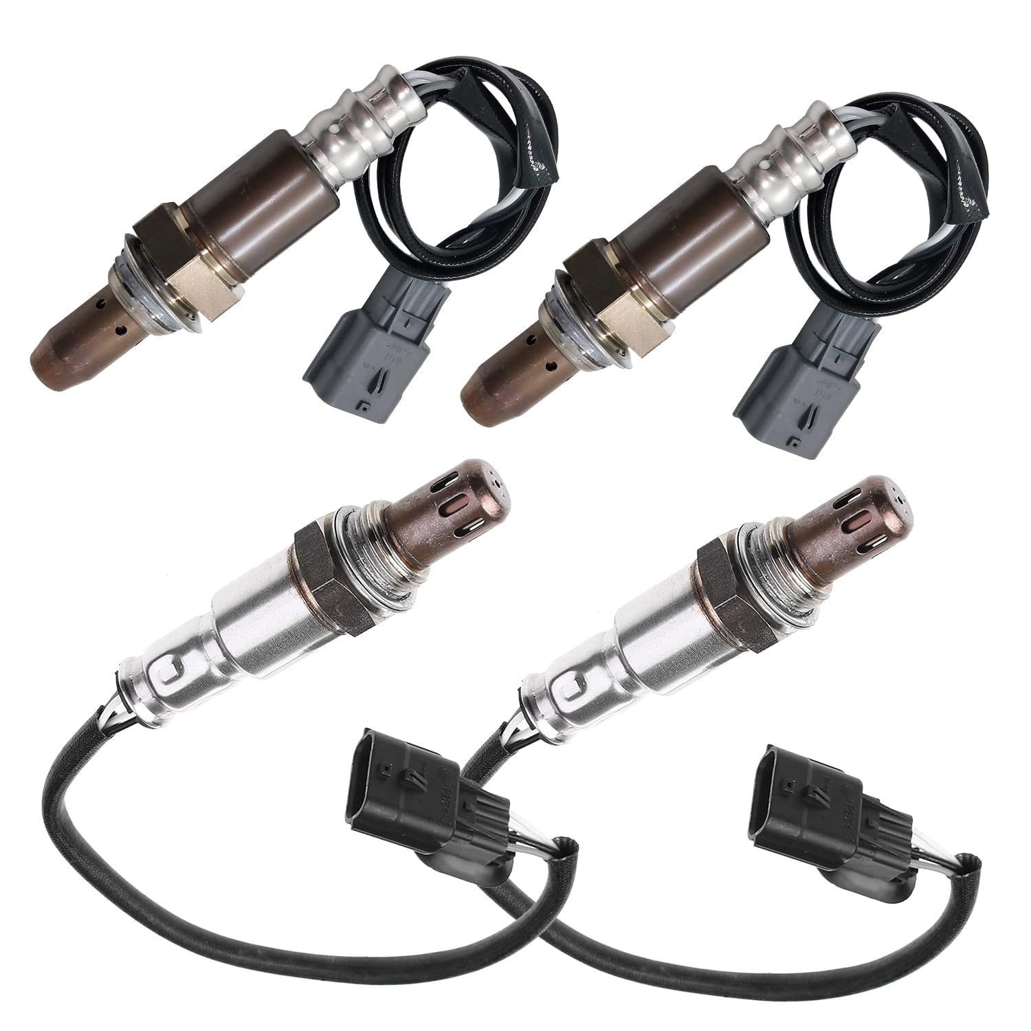 Amazon.com: CAROCK 4Pcs Upstream Downstream Oxygen O2 Sensor