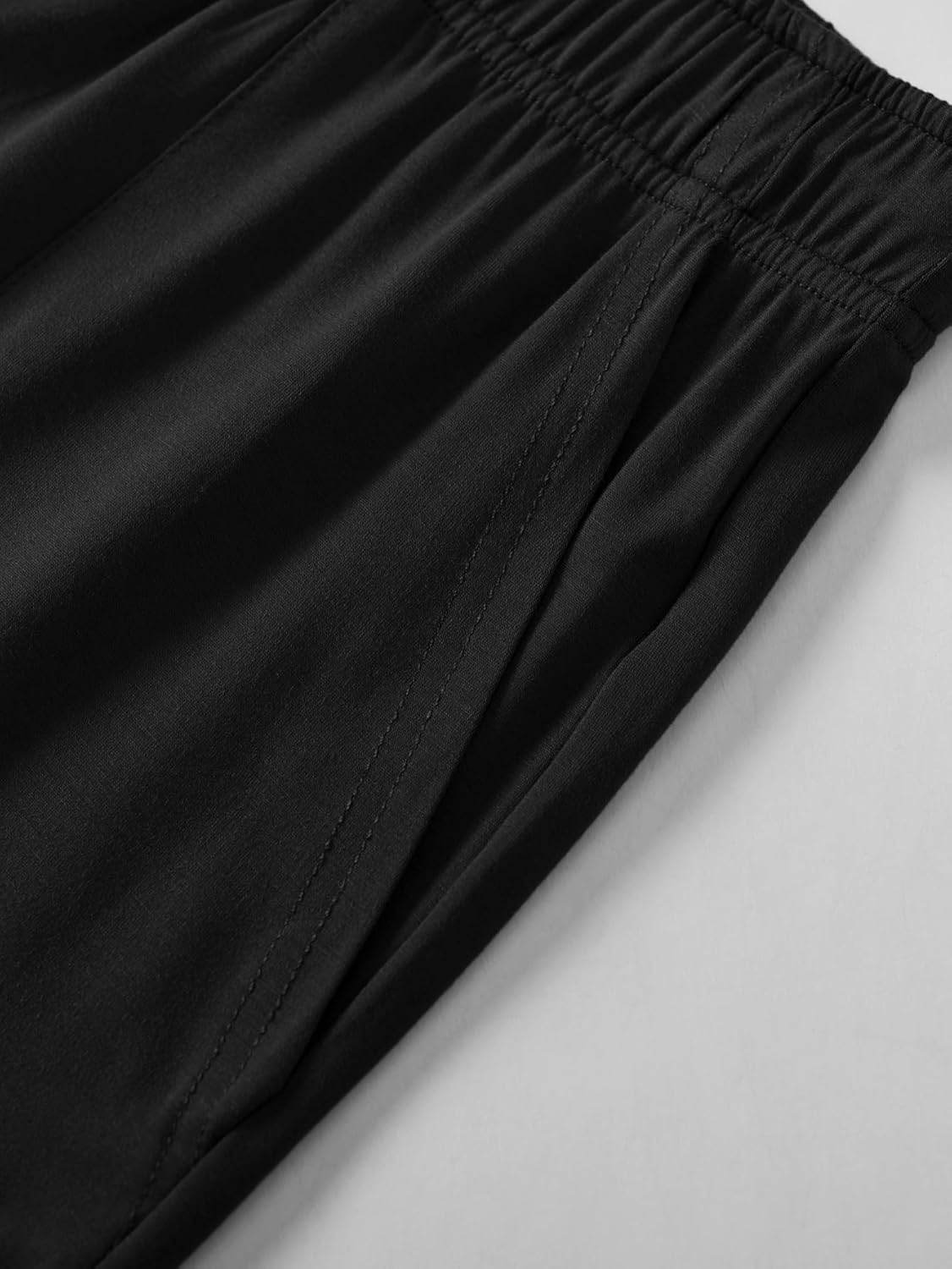 Latuza Men's Bamboo Viscose Sleep Lounge Shorts with Pockets - Image 4