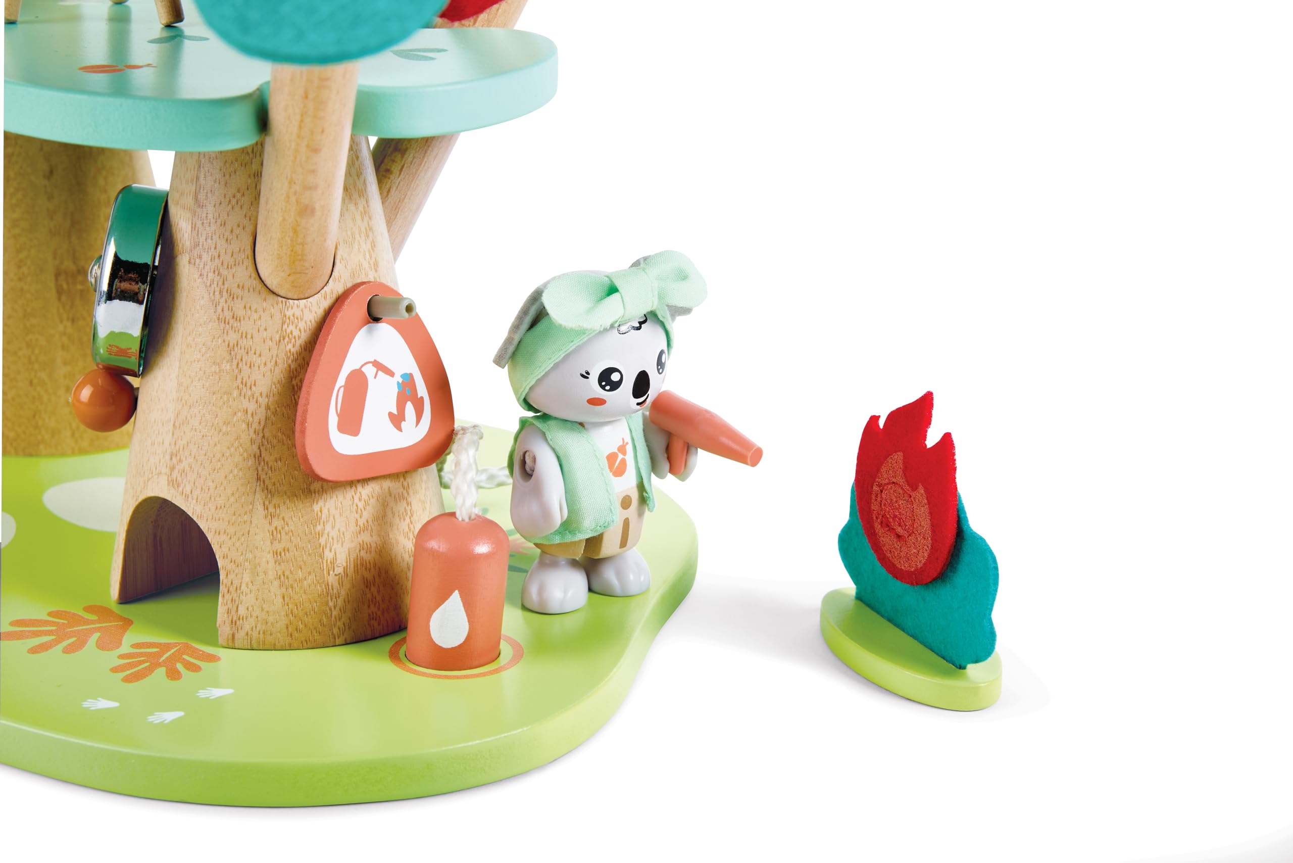 Kiki’s Baumhaus - Spielset aus der Serie Green Planet Explorers, Baumhaus-Spielzeug für fantasievolles Spielen, mit Tierfiguren und Zubehör, Rollenspiel-Set für Kinder ab 3 Jahren