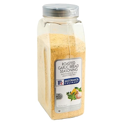 McCormick Culinary Condimento de pan de ajo tostado, 20 onzas