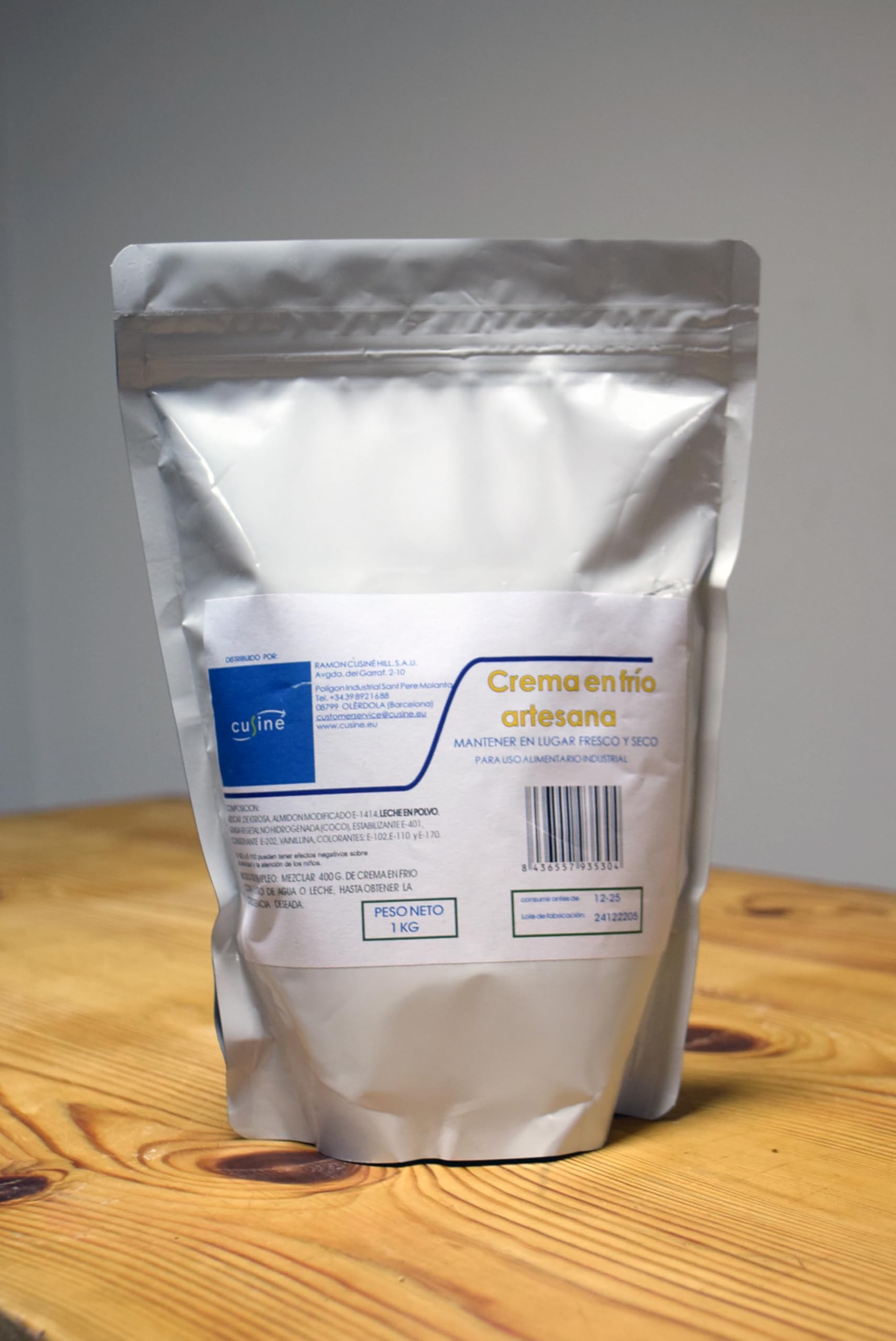 Pack de 2 bolsas - Crema Pastelera en polvo Bolsa de 1 KG ()