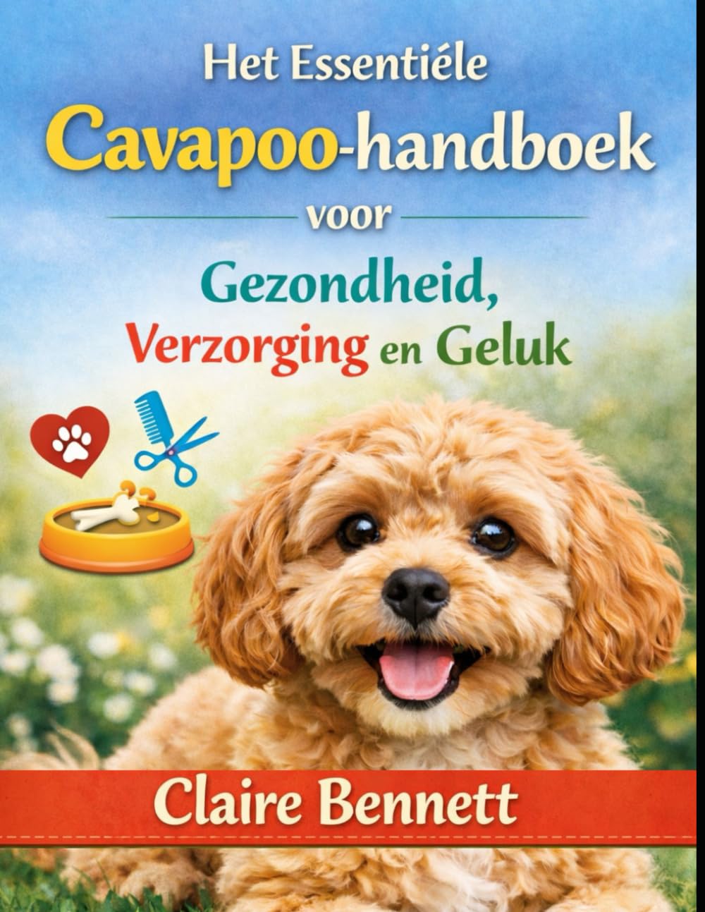 Het Essentiële Cavapoo-handboek voor Gezondheid, Verzorging en Geluk
